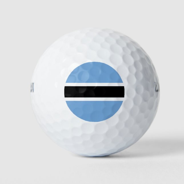 Botswana flag golf balls (Front)