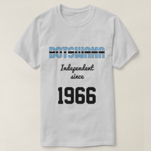 Botswana Flag Independence Celebration T-Shirt