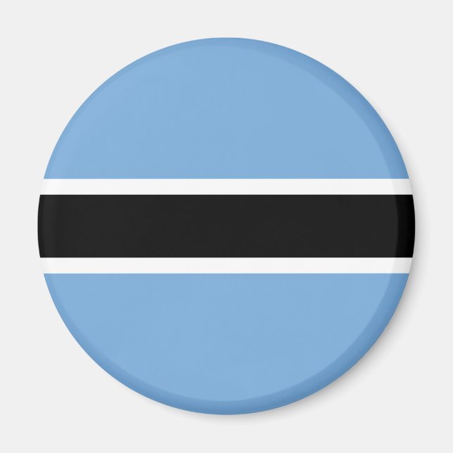 Botswana Flag Magnet (Front)