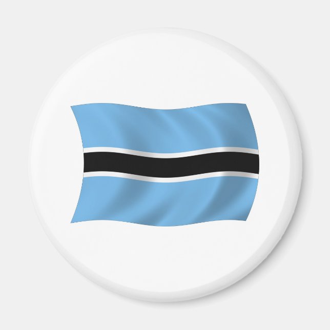 Botswana Flag Magnet (Front)