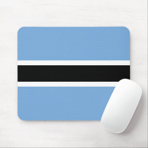 Botswana flag mouse pad