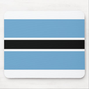 Botswana Flag Mouse Pad