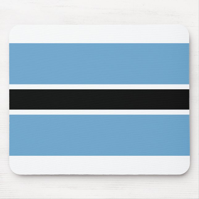 Botswana Flag Mouse Pad (Front)