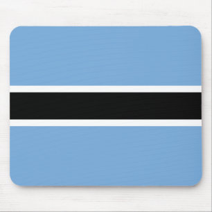 Botswana Flag Mouse Pad