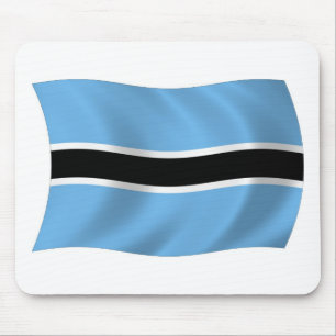 Botswana Flag Mousepad