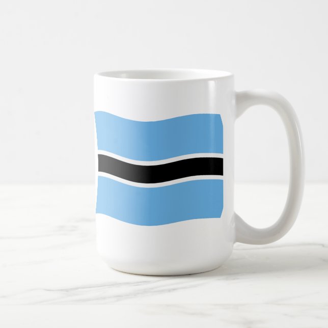 Botswana Flag Mug (Right)