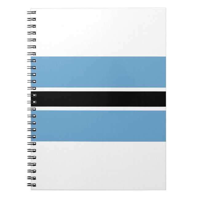 Botswana Flag Notebook (Front)
