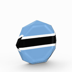Botswana flag photo block