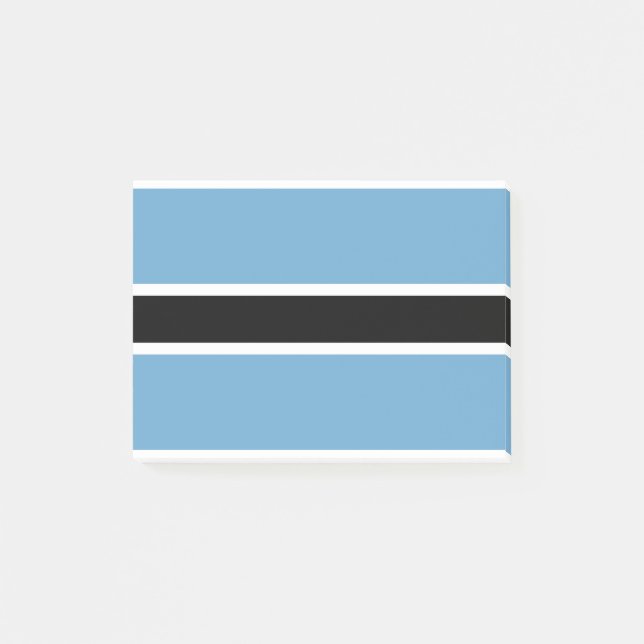Botswana Flag Post-it Notes (Front)