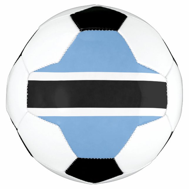 Botswana flag soccer ball (Front)