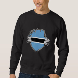 Botswana Flag Sweatshirt