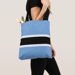 Botswana flag tote bag