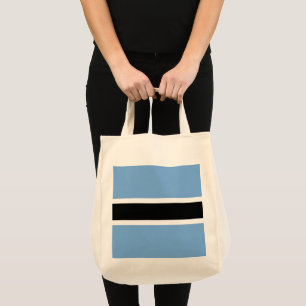 Botswana flag tote bag