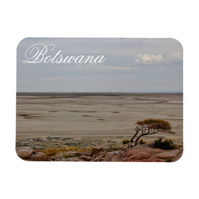 Botswana Kubu Baobab Island Go Travel Magnet (Horizontal)