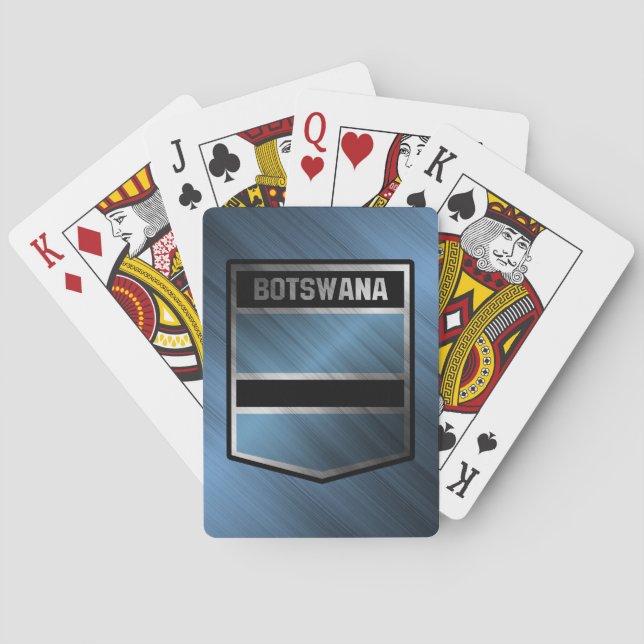 Botswana Playing Cards (Back)