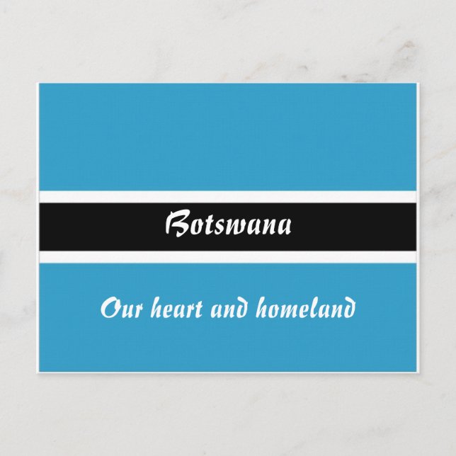 Botswana Postcard (Front)