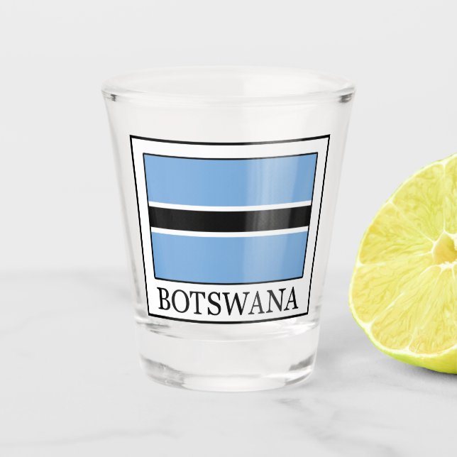 Botswana Shot Glass (Front)