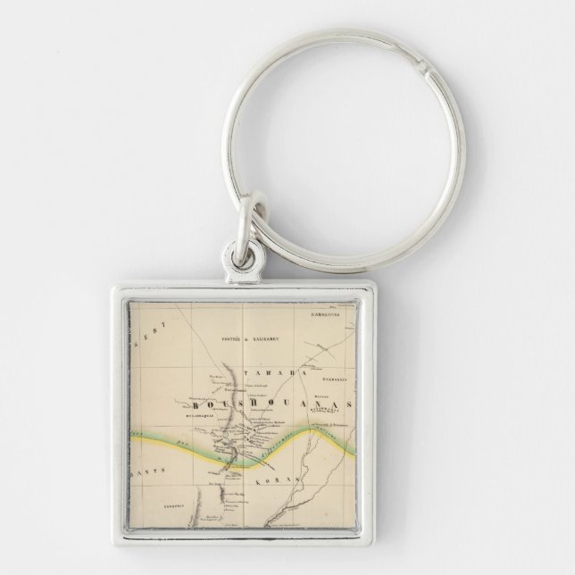 Botswana, South Africa 51 Key Ring (Front)