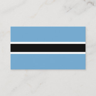 Botswanan Flag (Botswana) Business Card