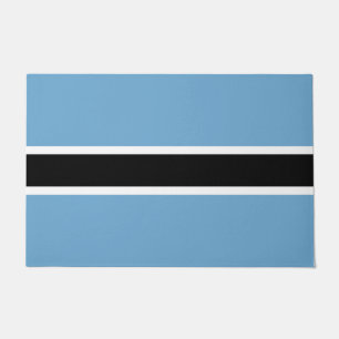 Botswanan Flag (Botswana) Doormat