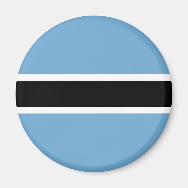 Botswanan Flag (Botswana) Magnet (Front)