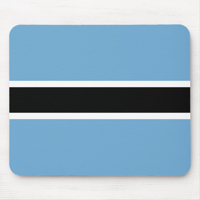 Botswanan Flag (Botswana) Mouse Pad (Front)