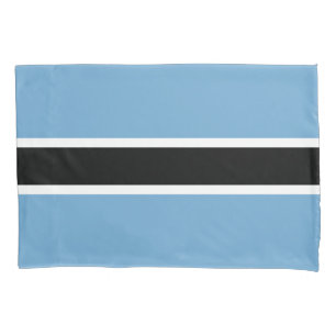 Botswanan Flag (Botswana) Pillowcase