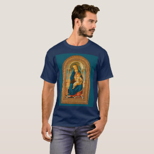 Botticelli (1445-1510) Madonna & Child Enthroned T-Shirt
