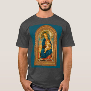 Botticelli (1445-1510) Madonna & Child Enthroned T-Shirt