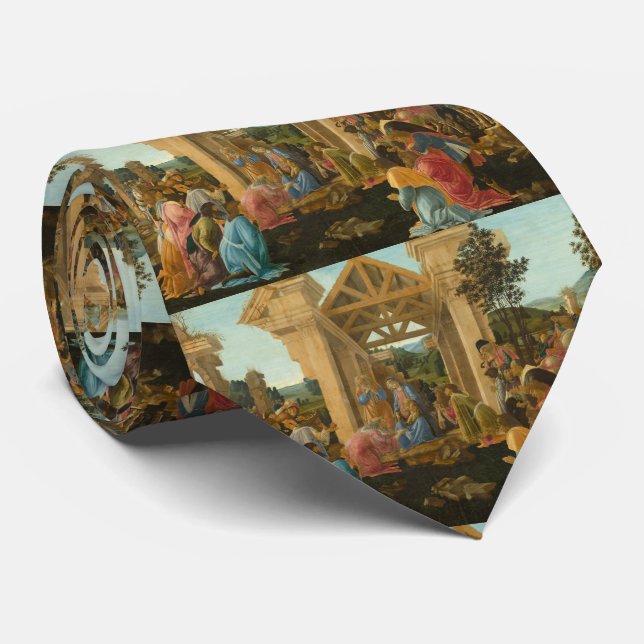 Botticelli Adoration of the Magi Tie (Rolled)