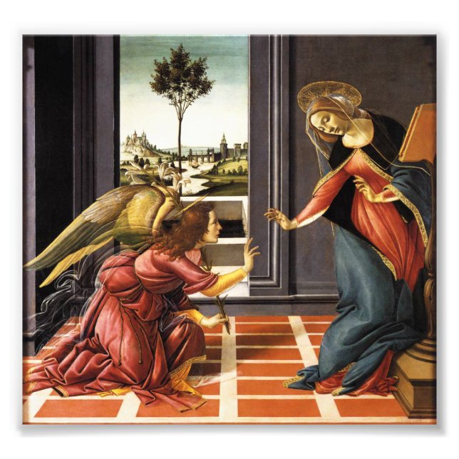 Botticelli Annunciation Photo Print (Front)