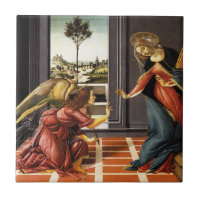 Botticelli Annunciation Tile