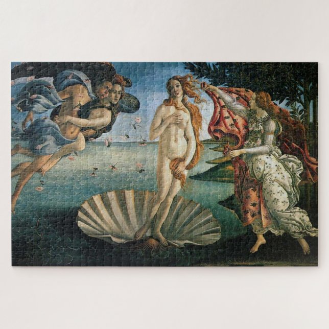 Botticelli Birth of Venus Jigsaw Puzzle (Horizontal)