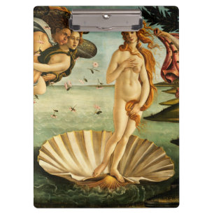 Botticelli Birth Of Venus Renaissance Art Painting Clipboard