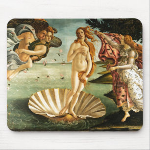 Botticelli Birth Of Venus Renaissance Art Painting Mouse Pad