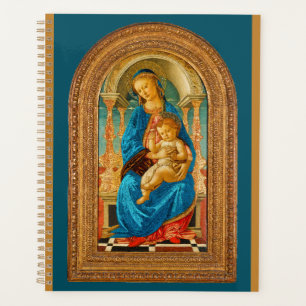 Botticelli c 1470 Madonna and Child Enthroned  Planner