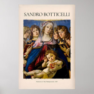 Botticelli Madonna of the Pomegranate Art Print