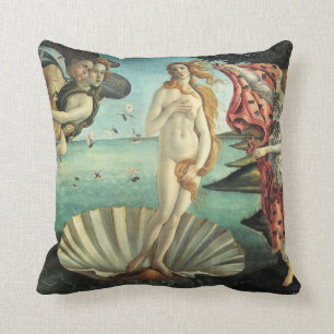 Botticelli Renaissance Painting Cushion