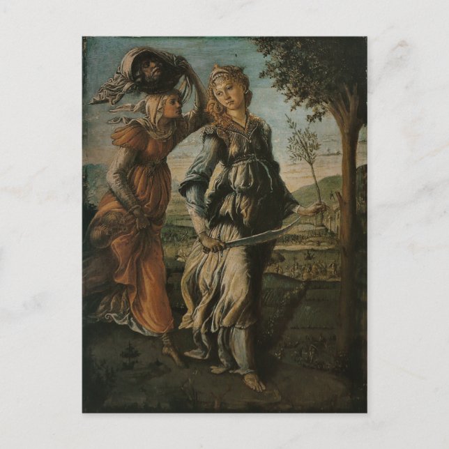 Botticelli Renaissance Painting Postcard (Front)