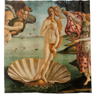 Botticelli’s Birth of Venus Shower Curtain