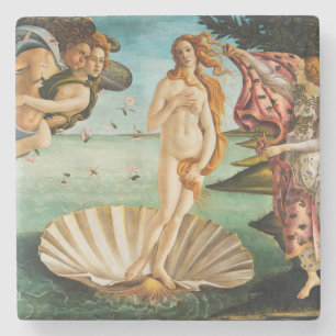 BOTTICELLI - The birth of Venus 1483 Stone Coaster