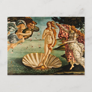 Botticelli - The Birth Of Venus Postcard