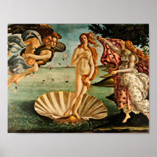 Botticelli - The Birth Of Venus Poster