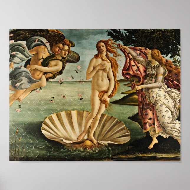 Botticelli - The Birth Of Venus Poster (Front)