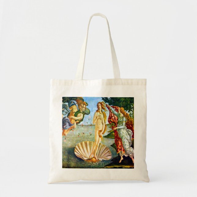Botticelli The Birth of Venus Tote Bag (Front)