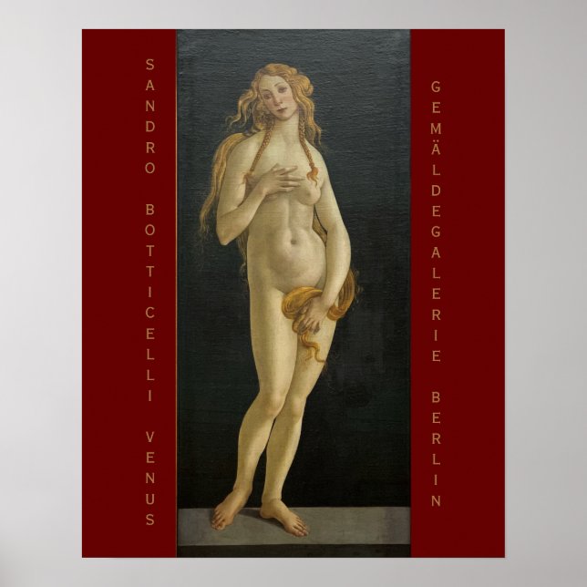Botticelli - Venus - Renaissance Poster (Front)