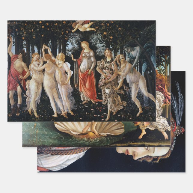 Botticelli Wrapping Paper Sheet (Set)
