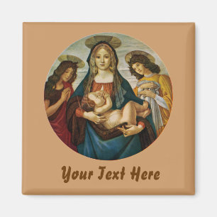 Botticelli's Madonna And Child Magnet