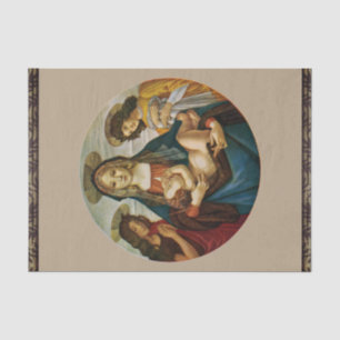 Botticelli's Madonna And Child Tissue Paper