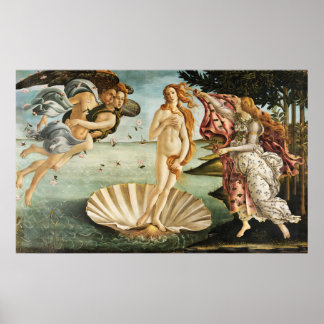 Botticelli's The Birth of Venus Poster
